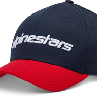 Alpinestars Linear Hat Navy/red Sm/md - Navy/Red / Large - X-Large - Bicycle Collection