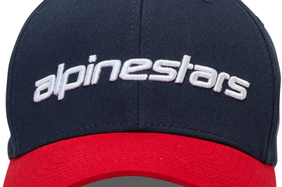 Alpinestars Linear Hat Navy/red Sm/md - Navy/Red / Large - X-Large - Bicycle Collection