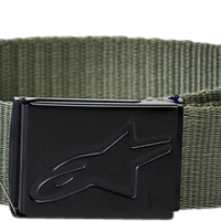 Alpinestars Linear Web Belt Red/black - Military/Black / One Size Fits Most - Apparel Collection