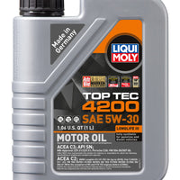 LIQUI MOLY 1L Top Tec 4200 New Generation Motor Oil SAE 5W30 - Oils & Filters