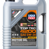 LIQUI MOLY 5L Top Tec 4200 New Generation Motor Oil SAE 5W30 - Oils & Filters