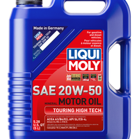LIQUI MOLY 5L Touring High Tech Motor Oil SAE 20W50 - Oils & Filters