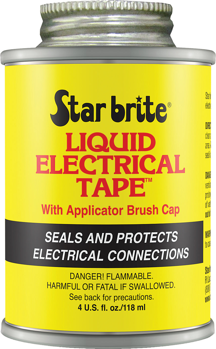 Star Brite Liquid Electrical Tape Red 1 Oz - Black - Watercraft Collection