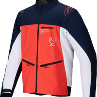 ALPINESTARS Lite Dura Softshell Jacket Navy/Hot Orange/White 2x Jackets