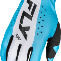 Fly Racing Lite Gloves White/black Xs - Black/Grey / 2X-Large