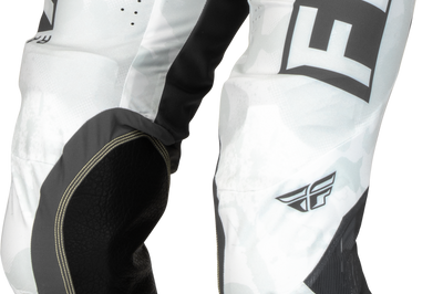 Fly Racing Lite L.e. Stealth Pants White/grey Sz 38