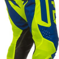 Fly Racing Lite Lancer Pants Ca/ny Navy/hi-vis Sz 38 - Navy/Hi-Vis Yellow / US 26