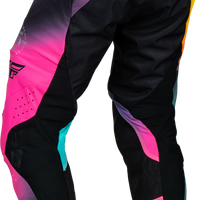 Fly Racing Lite Le Legacy Pants Fuschia/elec Blue/hi-vis Sz 38 - Fuchsia/Electric Blue / US 30