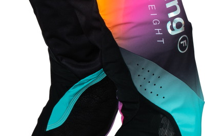 Fly Racing Lite Le Legacy Pants Fuschia/elec Blue/hi-vis Sz 38 - Fuchsia/Electric Blue / US 30