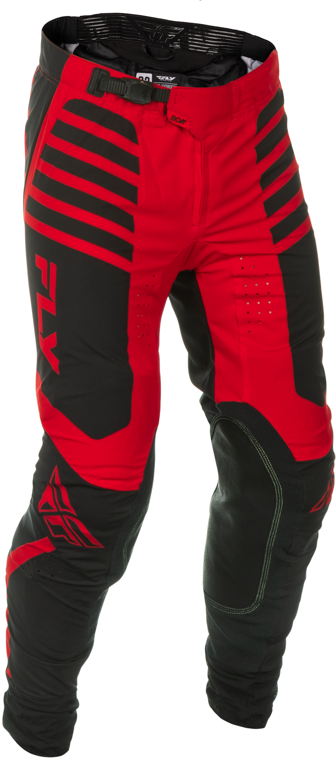 FLY RACING Lite Pants Ca/Ny Black/Red Sz 34