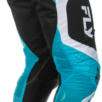 FLY RACING Lite Pants Ca/Ny Blue/White/Black Sz 34