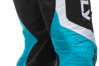 FLY RACING Lite Pants Ca/Ny Blue/White/Black Sz 34