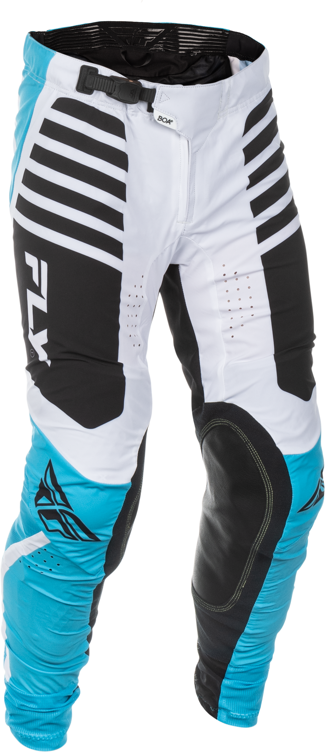 FLY RACING Lite Pants Ca/Ny Blue/White/Black Sz 34