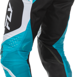 FLY RACING Lite Pants Ca/Ny Blue/White/Black Sz 34