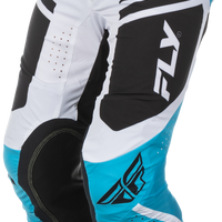 FLY RACING Lite Pants Ca/Ny Blue/White/Black Sz 38