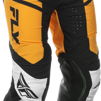 Fly Racing Lite Pants Ca/ny White/black/mustard Sz 38 - Black/Grey / US 28