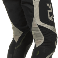 Fly Racing Lite Pants Ca/ny White/black/mustard Sz 38 - Black/Grey / US 28