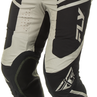Fly Racing Lite Pants Ca/ny White/black/mustard Sz 38 - Black/Grey / US 28
