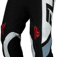 Fly Racing Lite Pants Red/white/navy Sz 38 - Black/White/Denim Grey / US 26 - Apparel Collection