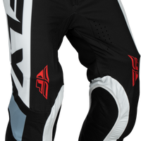 Fly Racing Lite Pants Red/white/navy Sz 38 - Black/White/Denim Grey / US 26 - Apparel Collection