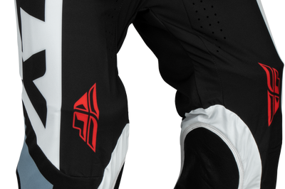 Fly Racing Lite Pants Red/white/navy Sz 38 - Black/White/Denim Grey / US 26 - Apparel Collection