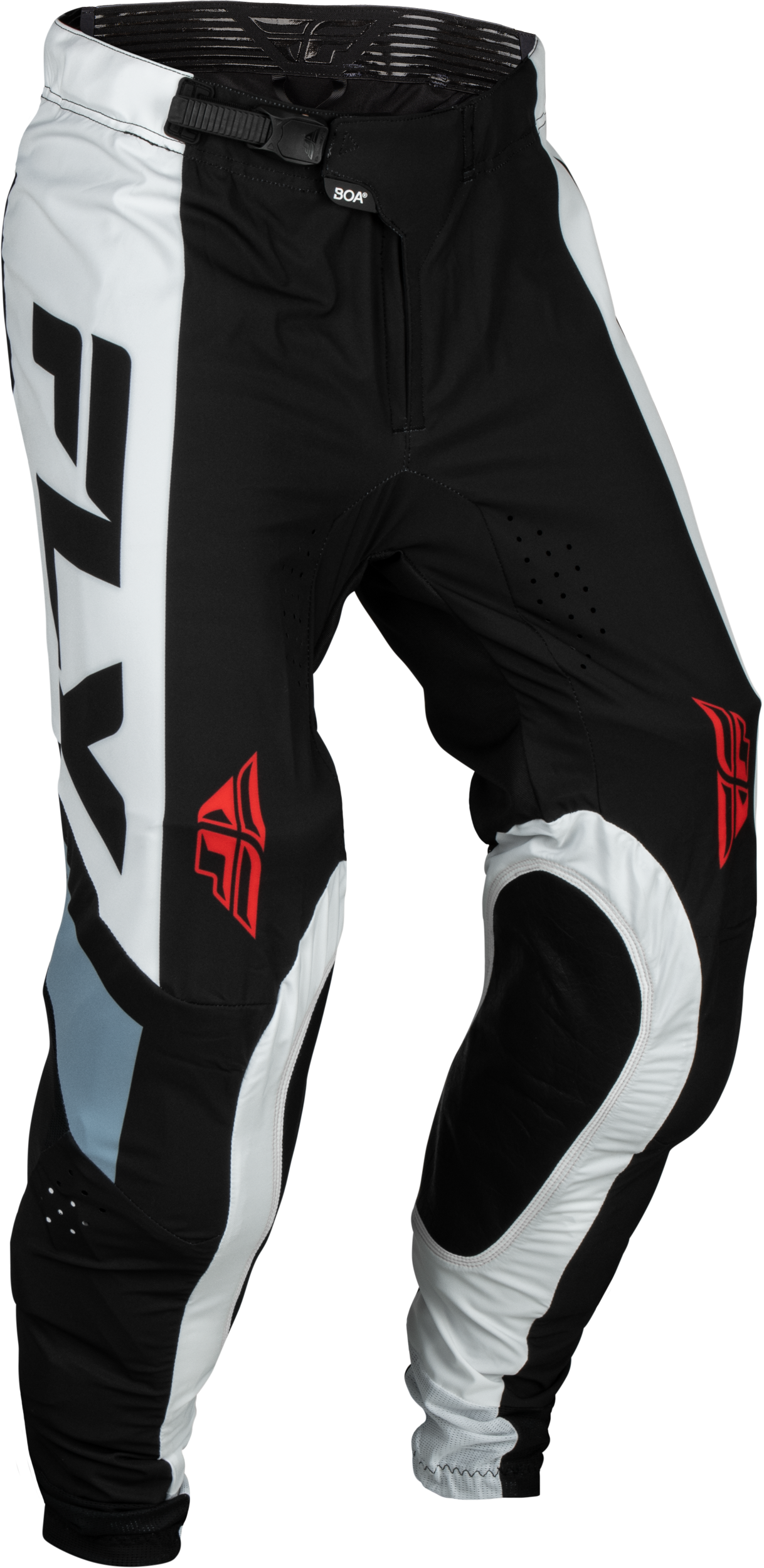 Fly Racing Lite Pants Red/white/navy Sz 38 - Black/White/Denim Grey / US 30 - Apparel Collection