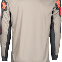 Fly Racing Lite Vice Jersey Light Grey/pink/coral Xl - Grey/Pink/Coral / Large