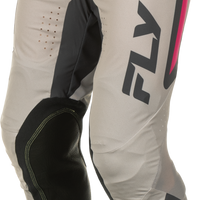 Fly Racing Lite Vice Pants Ca/ny Light Grey/pink/coral Sz 38 - Grey/Pink/Coral / US 30