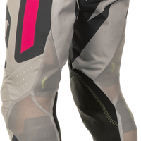 Fly Racing Lite Vice Pants Ca/ny Light Grey/pink/coral Sz 38 - Grey/Pink/Coral / US 30