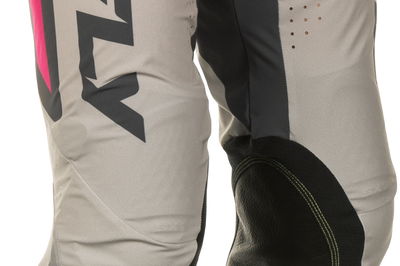 Fly Racing Lite Vice Pants Light Grey/pink/coral Sz 38 - Grey/Pink/Coral / US 30