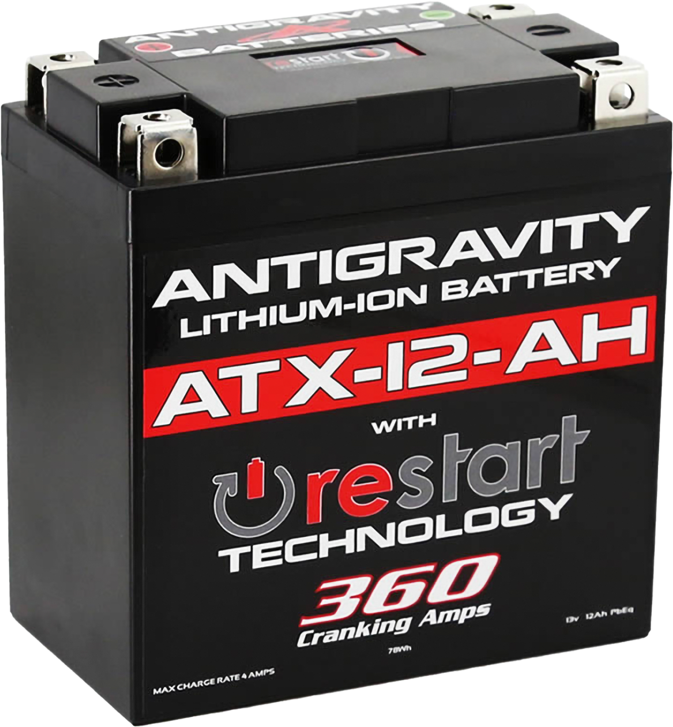 Antigravity Lithium Battery Atx12-ah-rs 360 Ca - Watercraft Collection