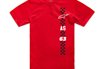 Alpinestars Liver Csf Tee Red Xl - 2X-Large