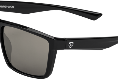 Highway 21 Locke Sunglasses Black - One Size Fits Most - Harddrive Products
