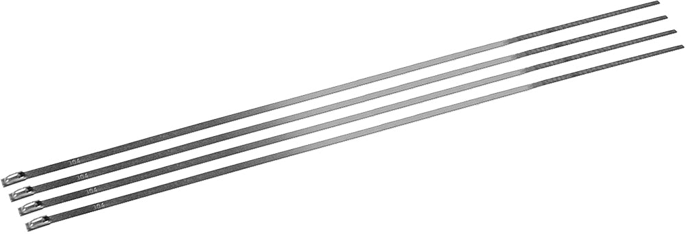 Dei Locking Ties Stainless Steel 14’’ 4/pk - Harddrive Products
