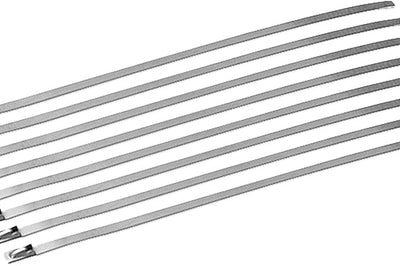 Dei Locking Ties Stainless Steel 8’’ 8/pk - Harddrive Products