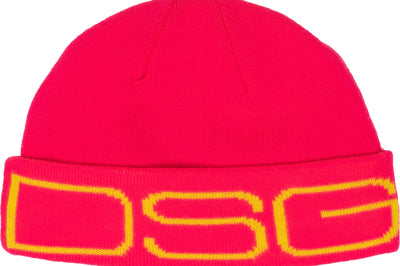 Dsg Logo Beanie Glacier - Hot Pink - Apparel Collection