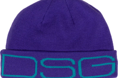 Dsg Logo Beanie Glacier - Ultra Violet - Apparel Collection