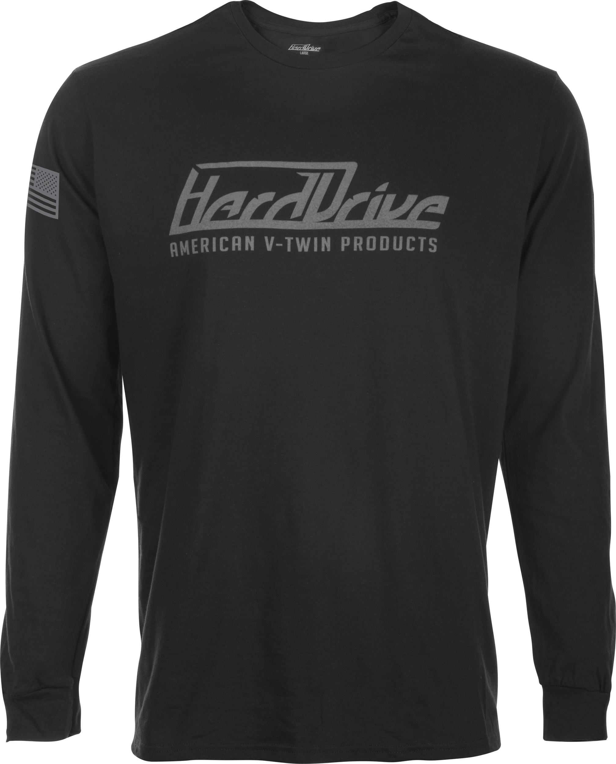 Harddrive Long Sleeve Black/grey Xl - Black/Grey / 3X-Large