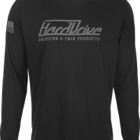 Harddrive Long Sleeve Black/grey Xl - Black/Grey / 3X-Large
