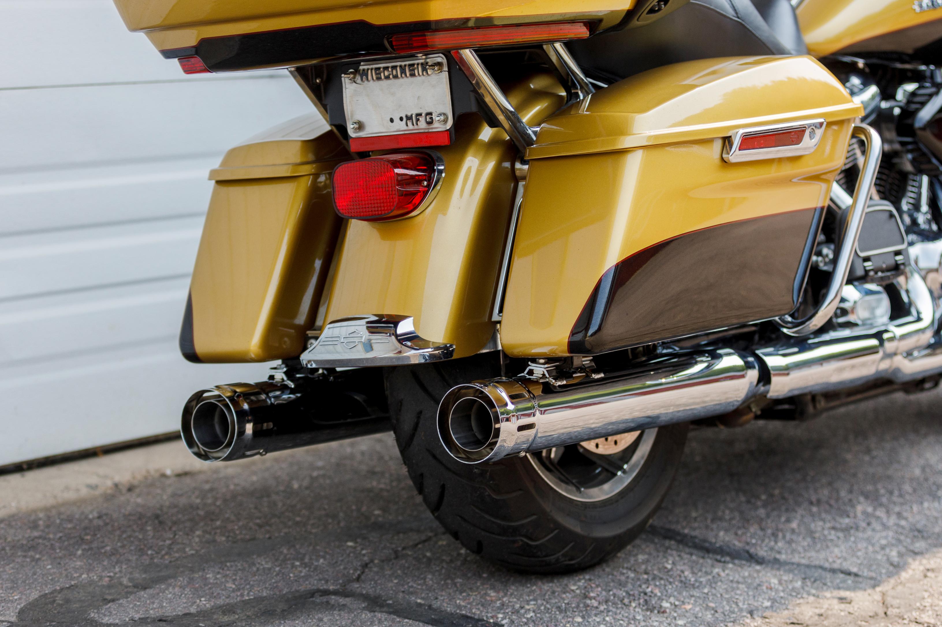 Firebrand Loose Cannon Mufflers Chrome Touring `17-up - Harddrive Products