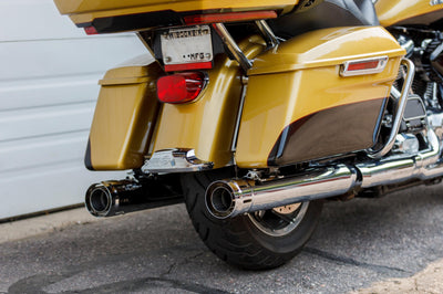 Firebrand Loose Cannon Mufflers Chrome Touring `17-up - Harddrive Products