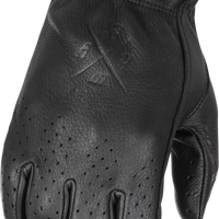 Highway 21 Louie Perforated Gloves Brown Xs - Large - Harddrive Products