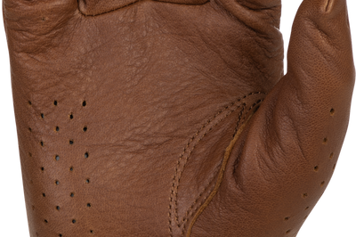 Highway 21 Louie Perforated Gloves Brown Xs - Harddrive Products