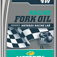 Motorex Low Friction Racing Fork Oil 4w 1 Lt - Tires & Wheels