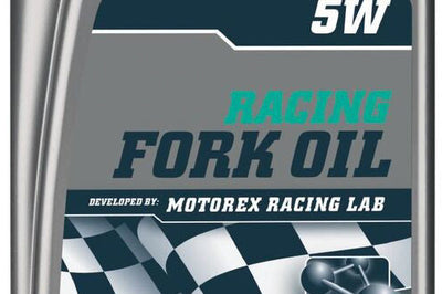 Motorex Low Friction Racing Fork Oil 5w 1 Lt - Tires & Wheels
