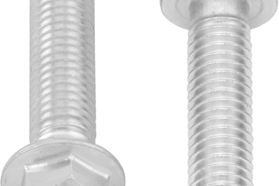 Bolt Low Profile 10mm Hex Head Flange Bolts 8x1.25x35mm - Tires & Wheels