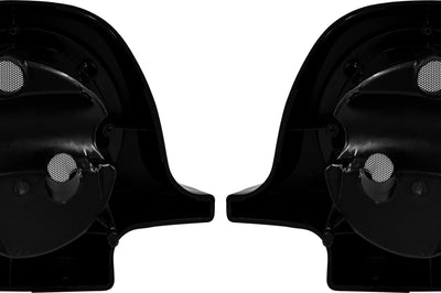 Saddle Tramp Lower Fairing Speaker Pods Flh/flt 94-13 Black 6.5 In. - Harddrive Products