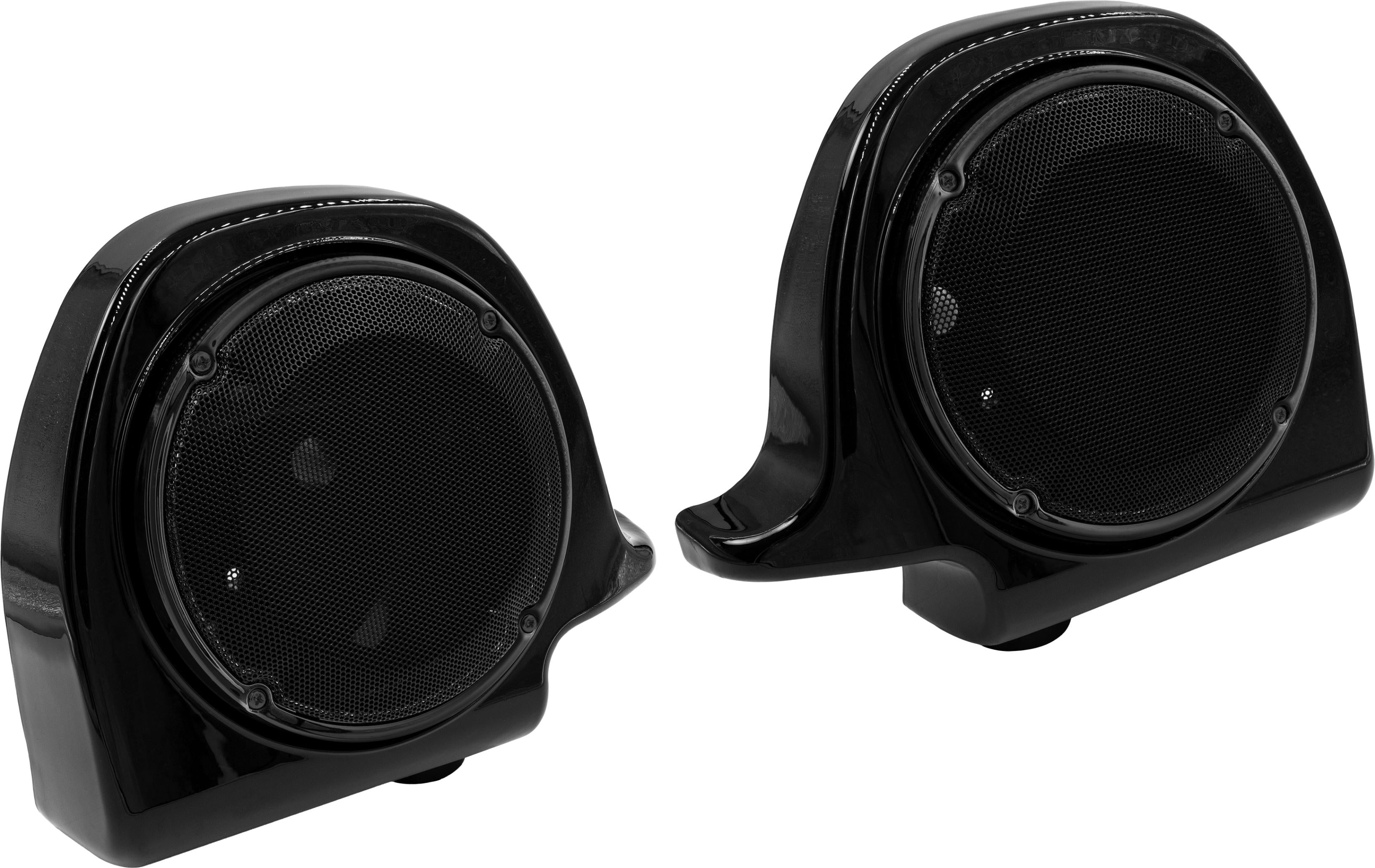 Saddle Tramp Lower Fairing Speaker Pods Flh/flt 94-13 Black 6.5 In. - Harddrive Products