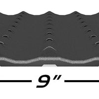 Caliber Lowpro Glides Standard 9’’ Wide 4/pk Extension Set - Snowmobile Collection