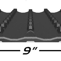 Caliber Lowpro Grip Glides Standard 9’’ 8/pk Single Set - Snowmobile Collection
